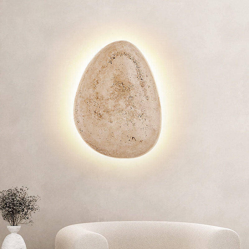 Nordic Creative Wall Lamp Pebble Living Room Bedroom Bedside Lamp